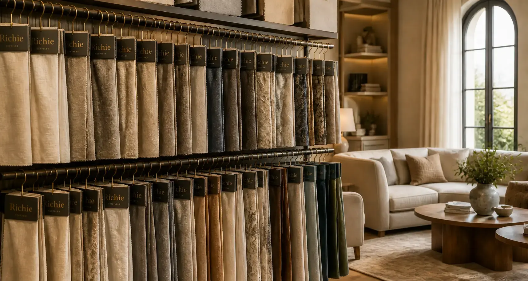 Richie fabric supply — trade showroom